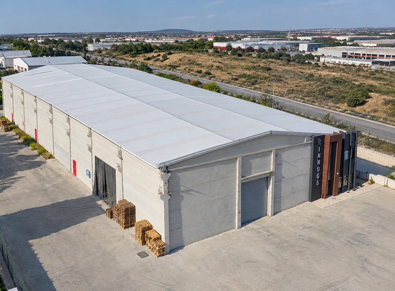 İnnogs Tekstil Kimya Gaziantep OSB fabrikası